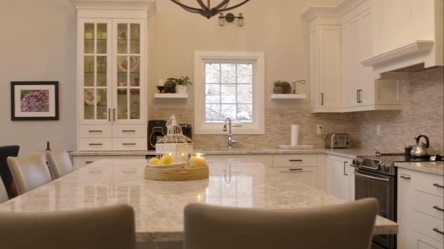 Orchard Hill Country Townhomes — Model Home Kitchen Interior